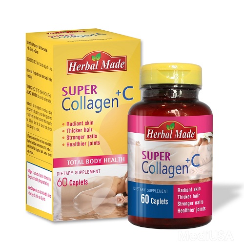 Viên nén Herbal Made Super Collagen + C